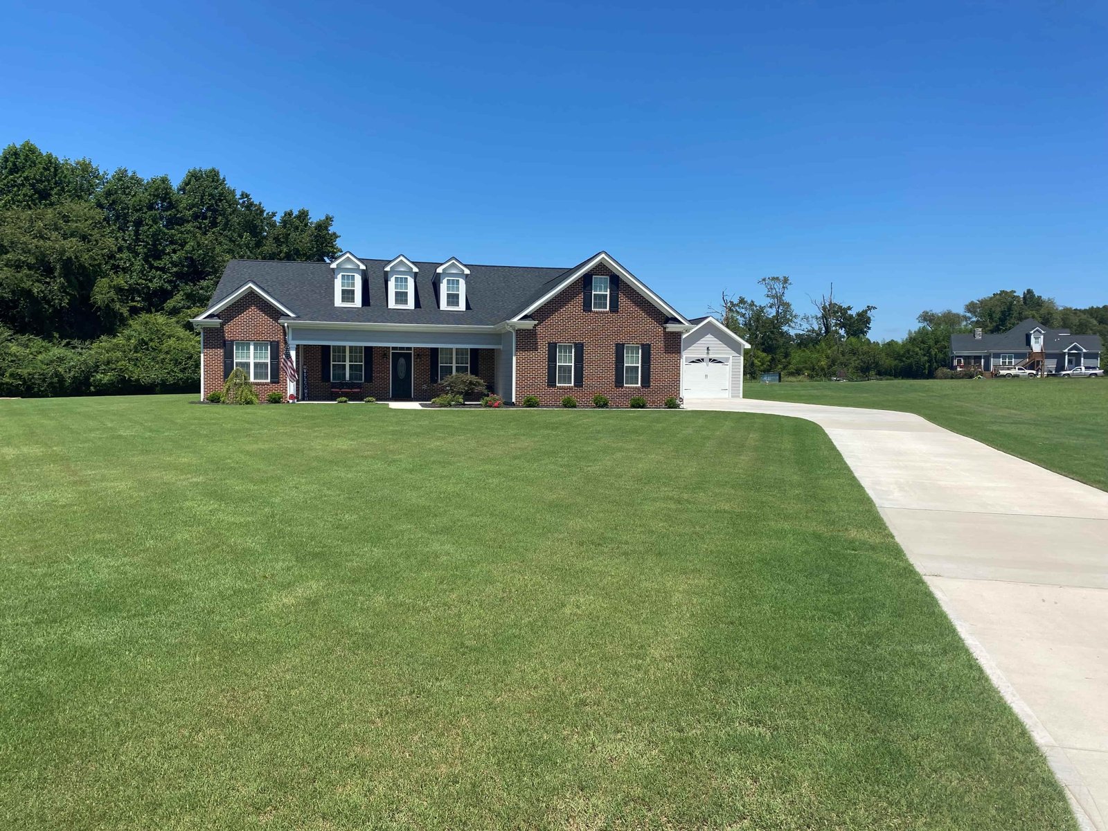 Weed-free lawn and turf care project